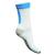 Socquettes Polyamide SkINLIFE Blanc/Turquoise Taille 38-42