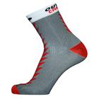 Socquettes ULTRACARBONSOCKS Gris/Rouge