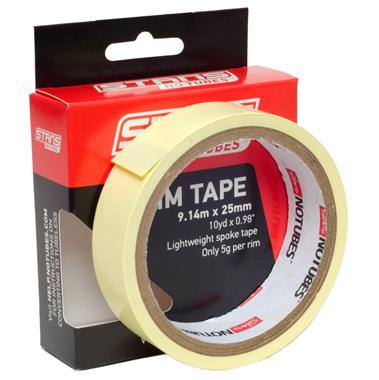 Yellow Spoke Tape 25mm x 9m
