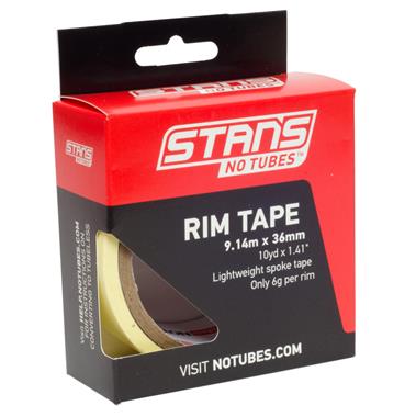 Yellow Spoke Tape 36mm x 9m
