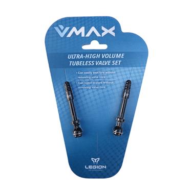 Valves Legion Alu VMax High Volume 40mm (la paire)